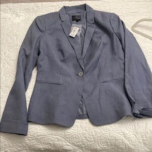 NWT The Limited Blue Blazer Tailored Suit Jacket SIZE SMALL